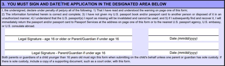 form ds 64 lost passport